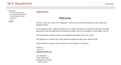 Desktop Screenshot of glcequipment.com